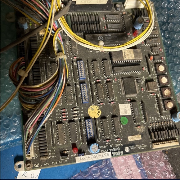 Virtua Fighter Sega Model 1 PCB Board Arcade Game Part Cj - Picture 7 of 10